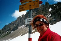 Wanderung 2001 Großer Walserweg von Rosswald nach Splügen